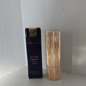 Estee Lauder All-Day Lipstick Starlit Pink Gold Case‎